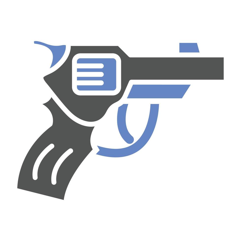 Revolver Icon Style vector