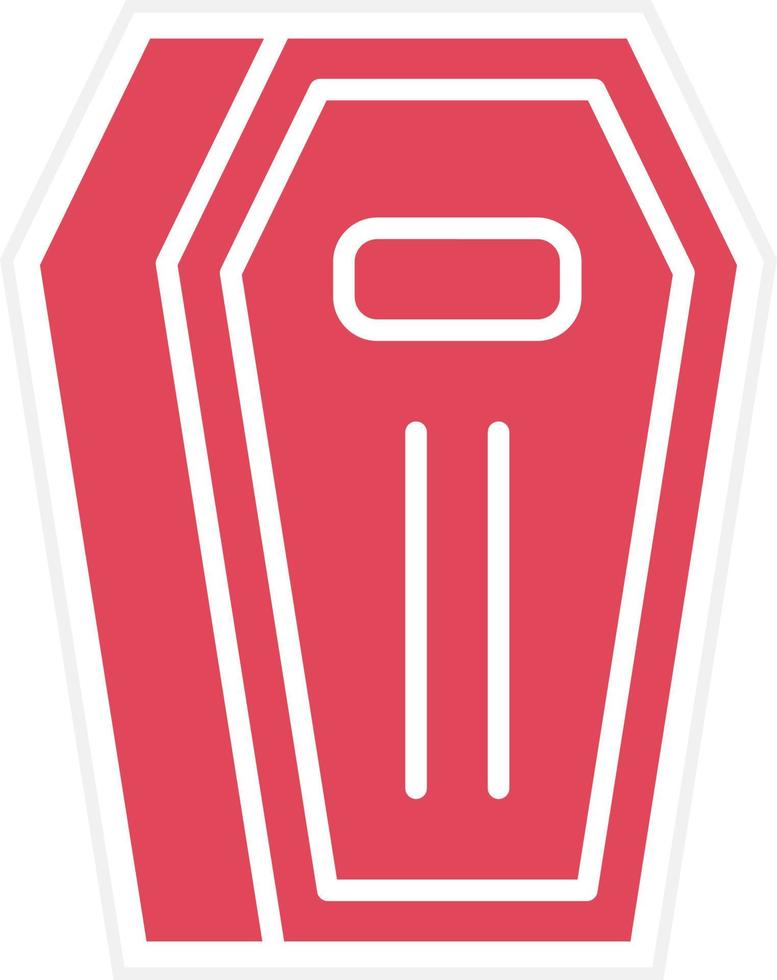 Coffin Icon Style vector