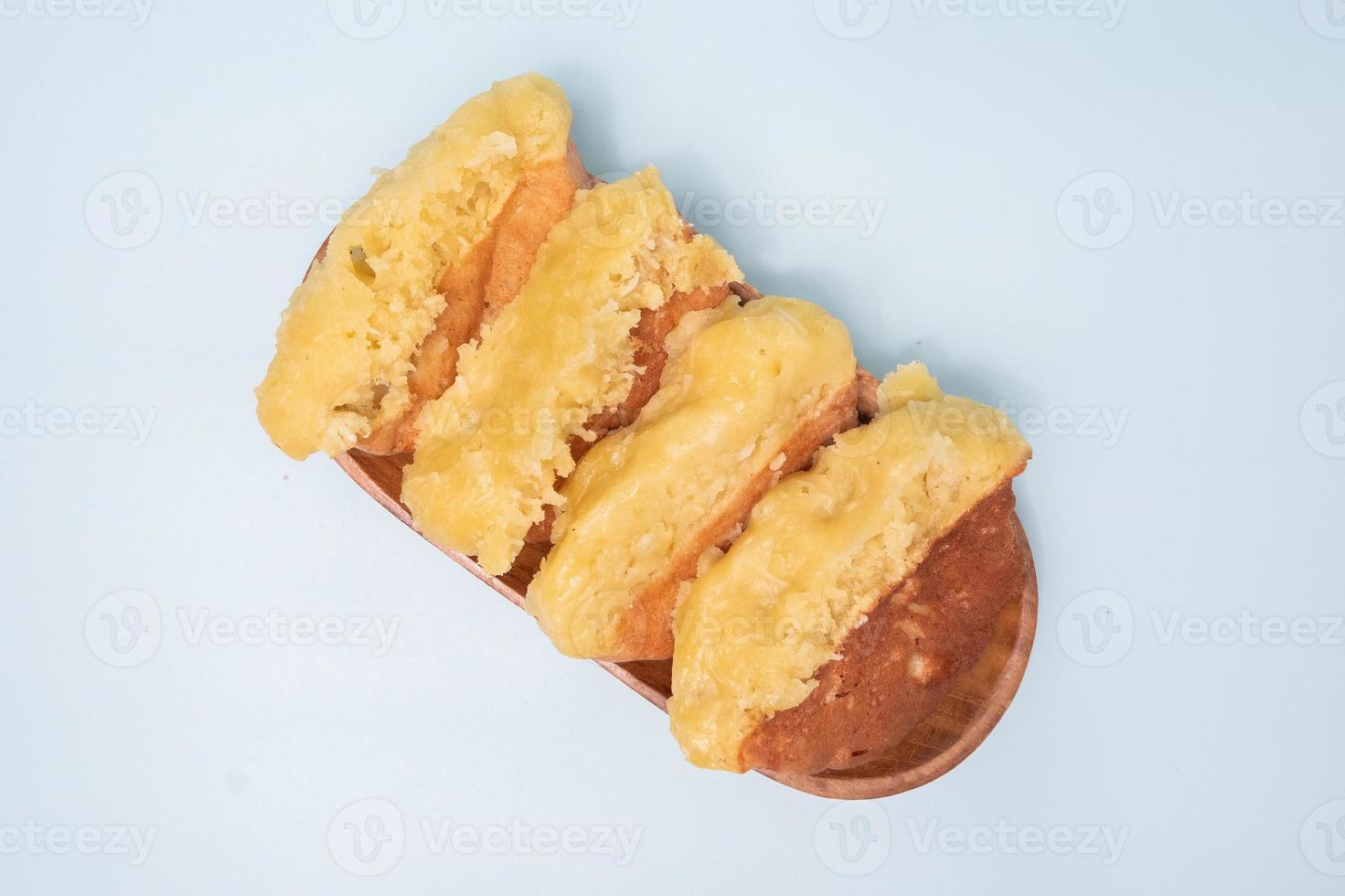 Pancong cake, buroncong or baroncong is a typical Indonesian food originating from Makassar, made from wheat flour mixed with coconut milk. photo