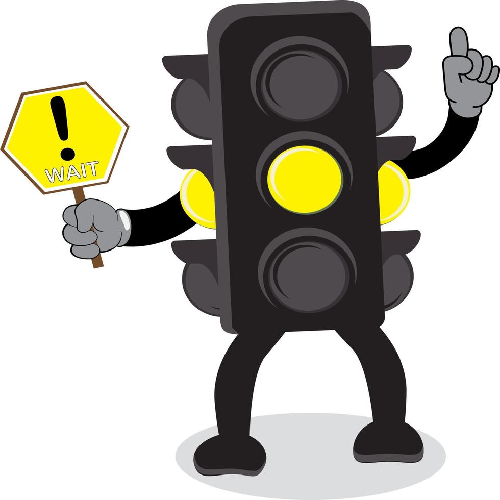 Yellow Traffic Light Vector Art, Icons, and Graphics for Free Download