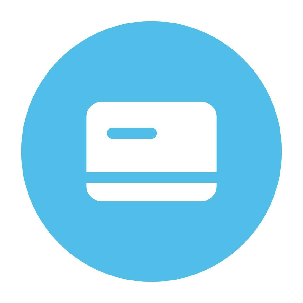 Trendy Credit Card vector