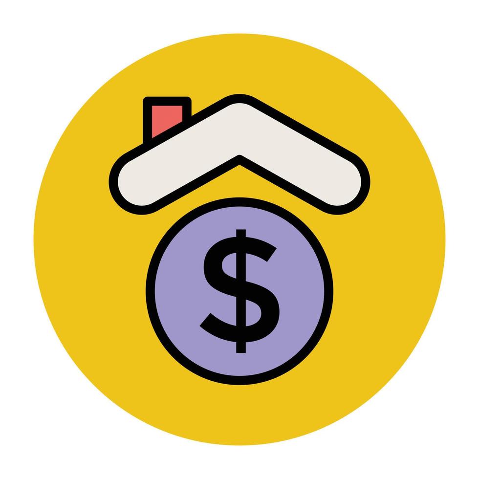 Trendy Bank Concepts vector