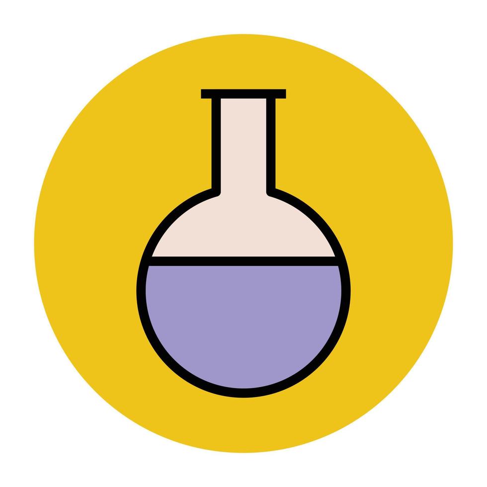 Chemical Flask Concepts vector