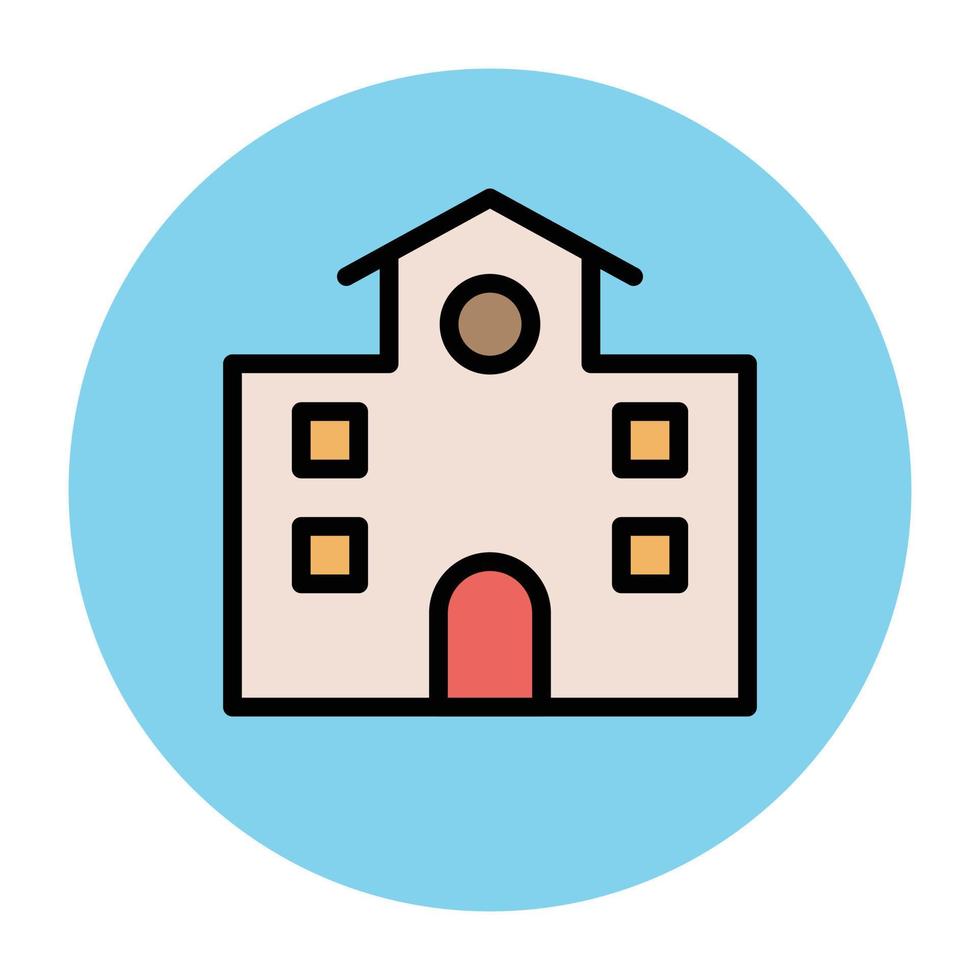 Trendy Library Concepts vector