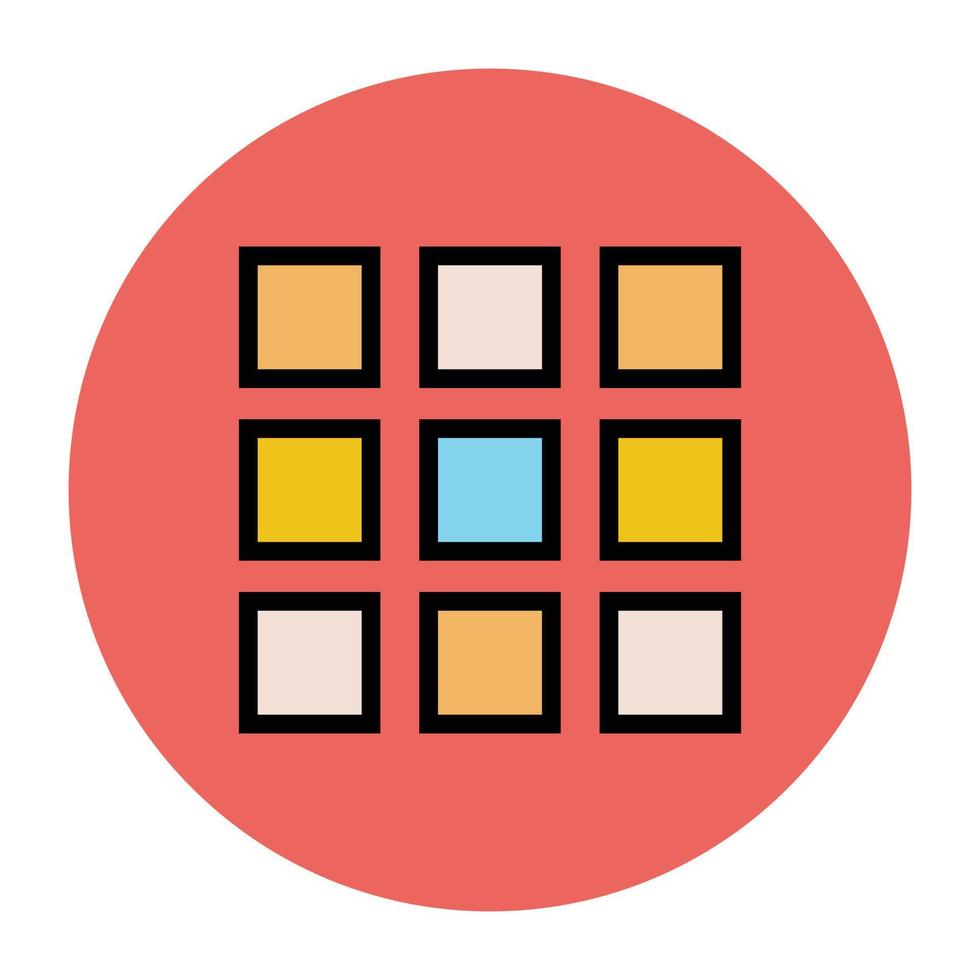 Trendy Keypad Concepts vector