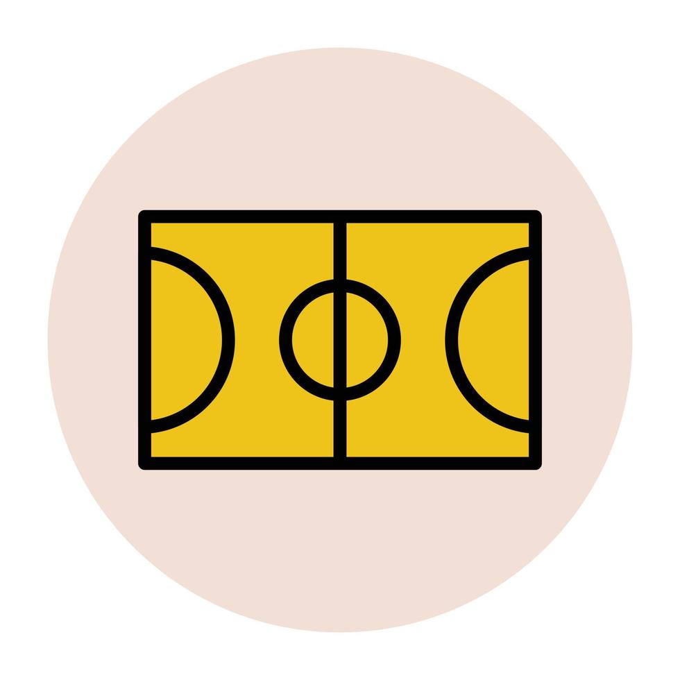 Football court Concepts vector