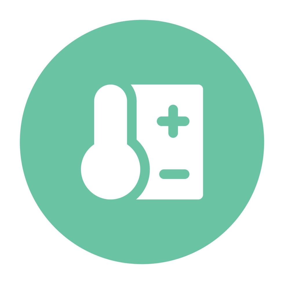 Trendy Temperature Concepts vector