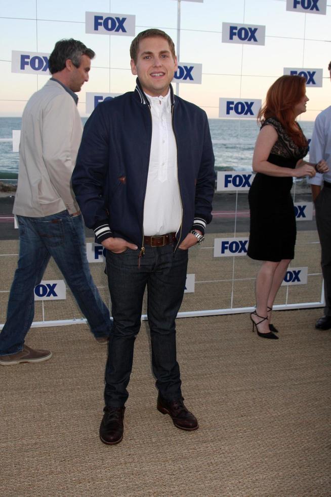 LOS ANGELES, AUG 5 -  Jonah Hill arriving at the FOX TCA Summer 2011 Party at Gladstones on August 5, 2011 in Santa Monica, CA photo