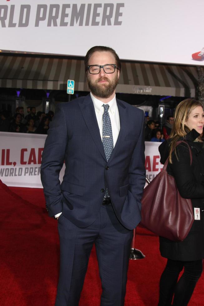 LOS ANGELES, FEB 1 -  Joshua Leonard at the Hail, Caesar World Premiere at the Village Theater on February 1, 2016 in Westwood, CA photo