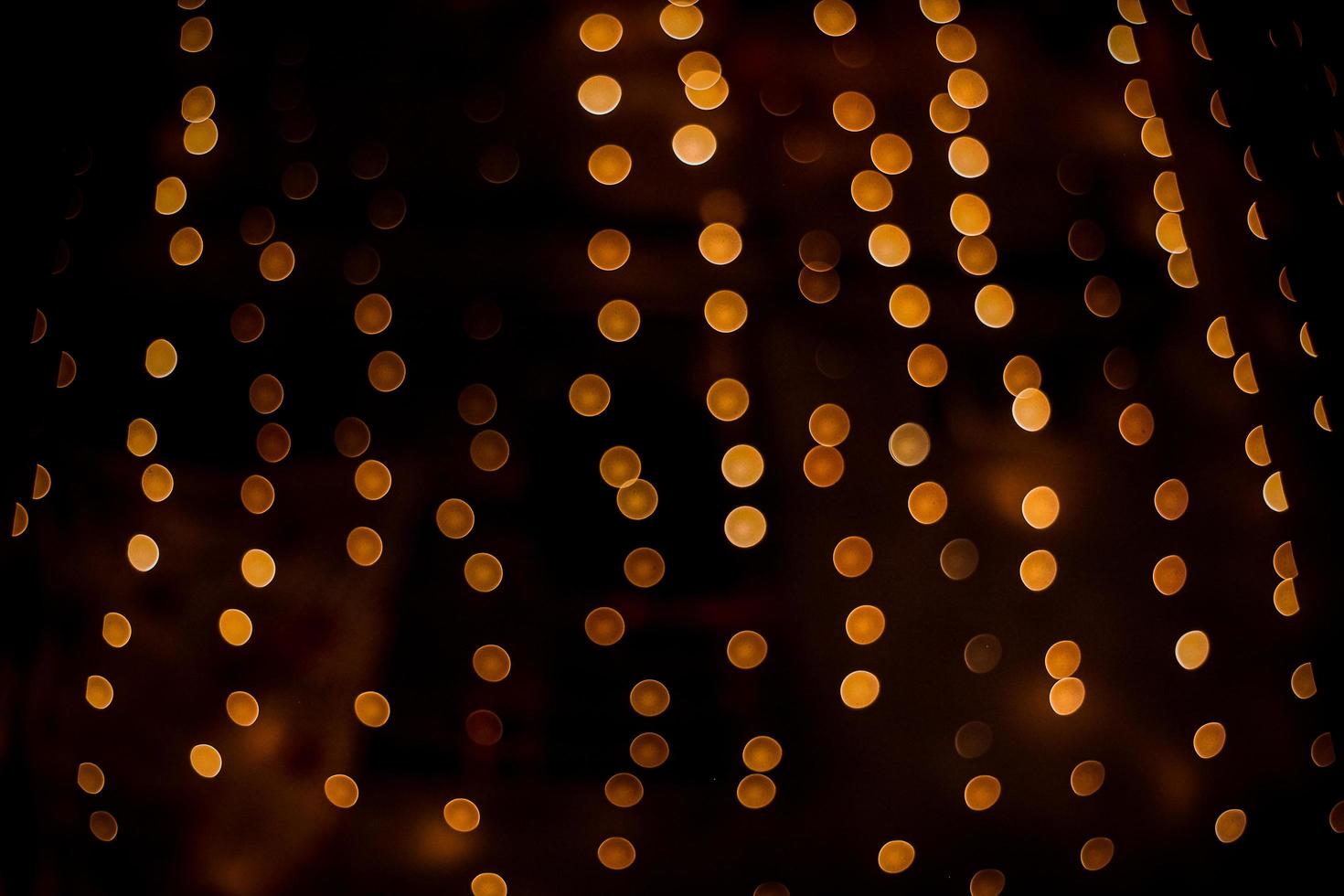 las luces de la boda en el fondo. foto