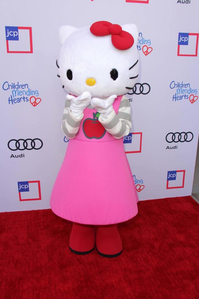 LOS ANGELES, JUN 8 -  Hello Kitty charachter arrives at the 1st Annual Children Mending Hearts Style Sunday at the Private Residence on June 8, 2013 in Beverly Hills, CA photo