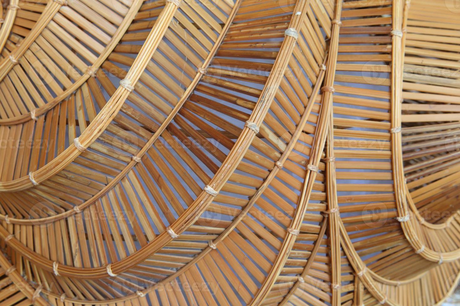 Pattern texture of bamboo photo