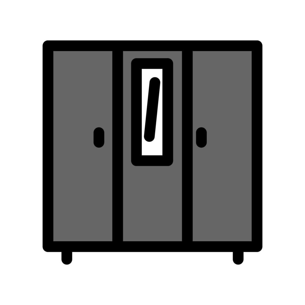 ilustración vectorial gráfico del diseño del icono del gabinete vector