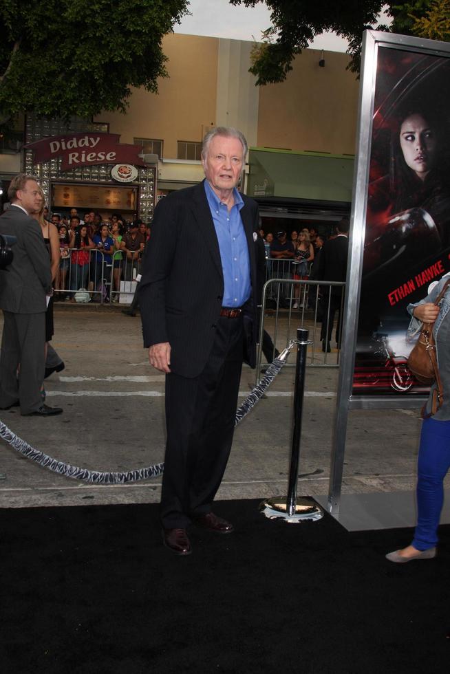 LOS ANGELES, AUG 26 -  Jon Voight at the Getaway Premiere at the Village Theater on August 26, 2013 in Westwood, CA photo