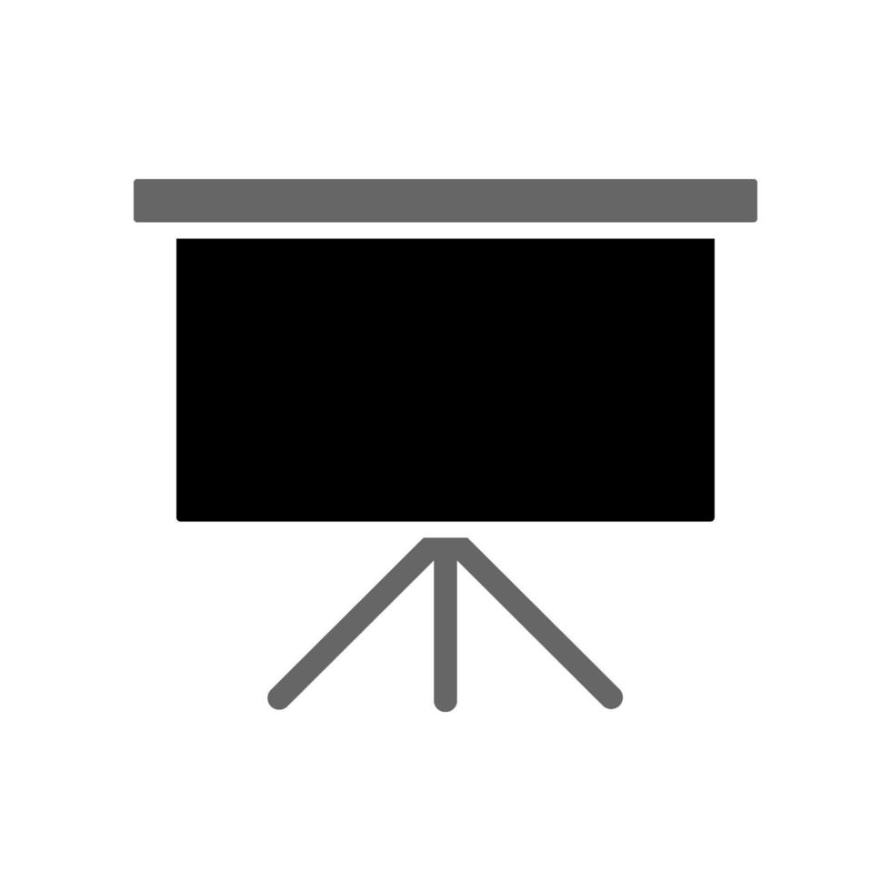 ilustración vectorial gráfico del icono del tablero de presentación vector