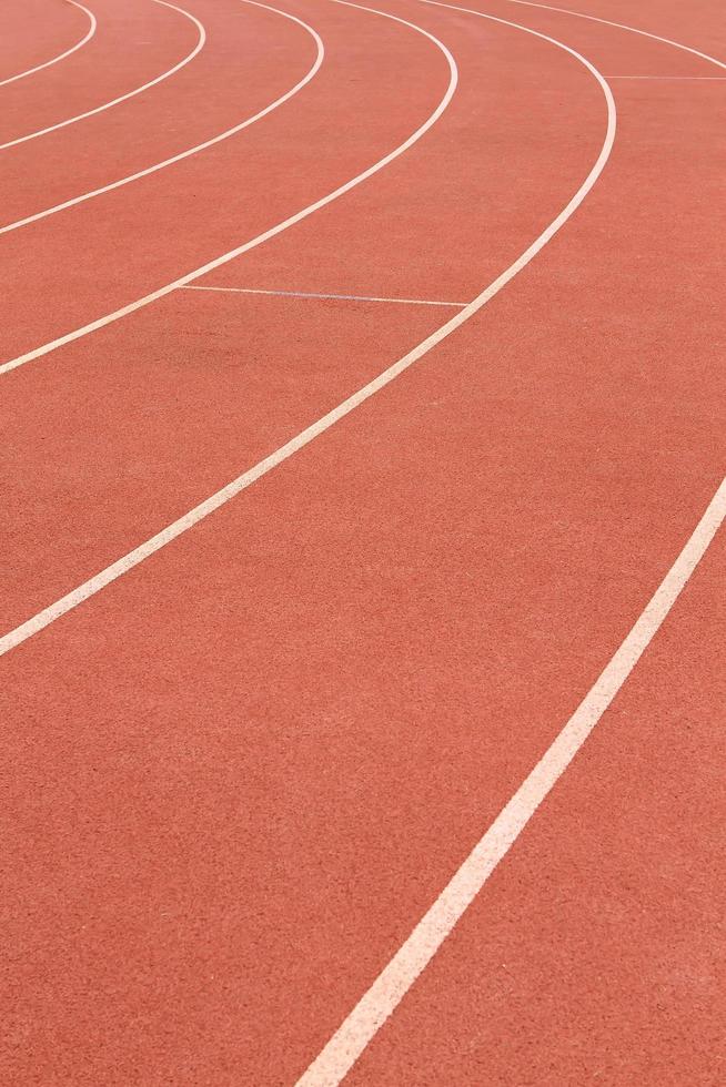 Head Start Red, White Running Track Background photo
