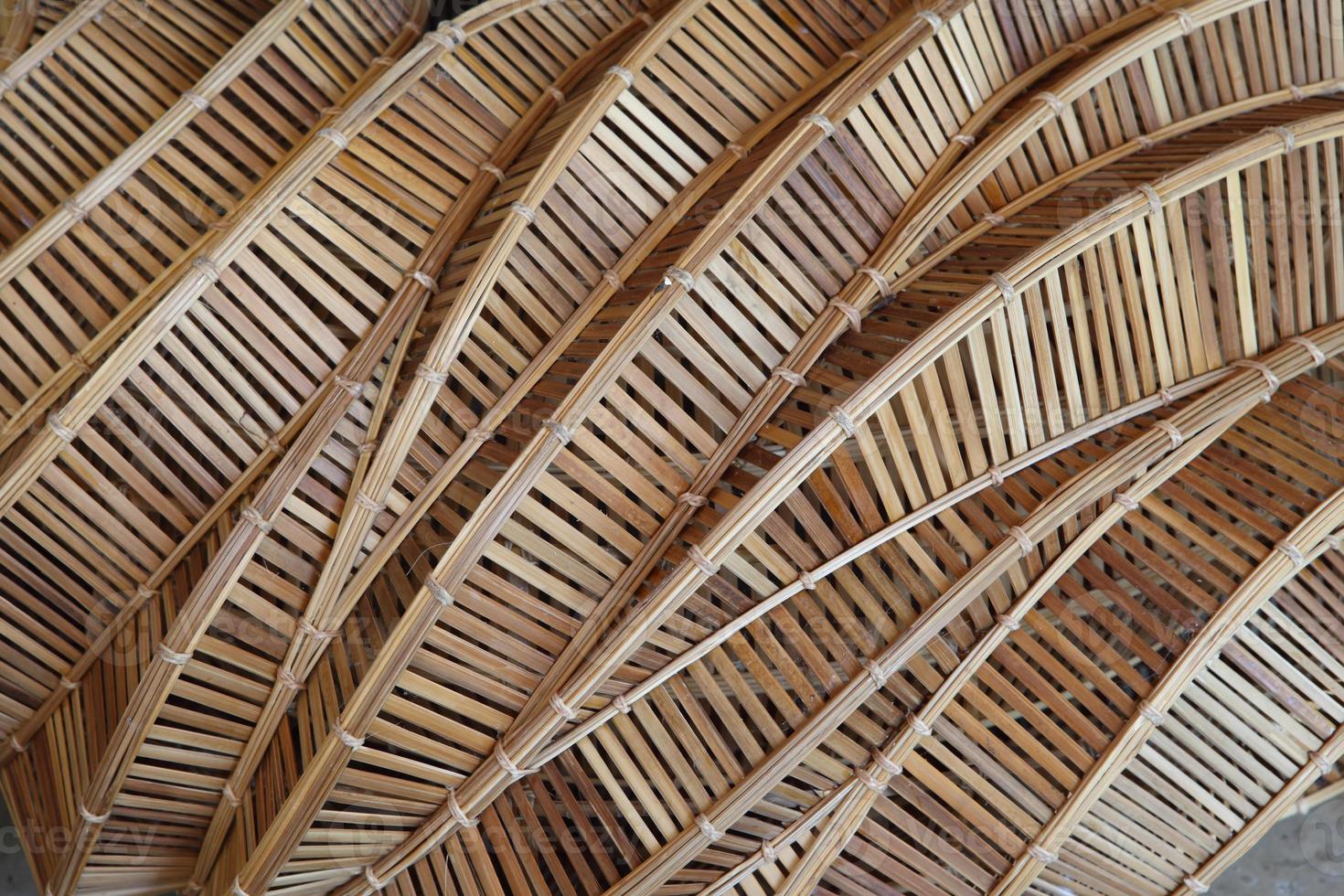Pattern texture of bamboo photo
