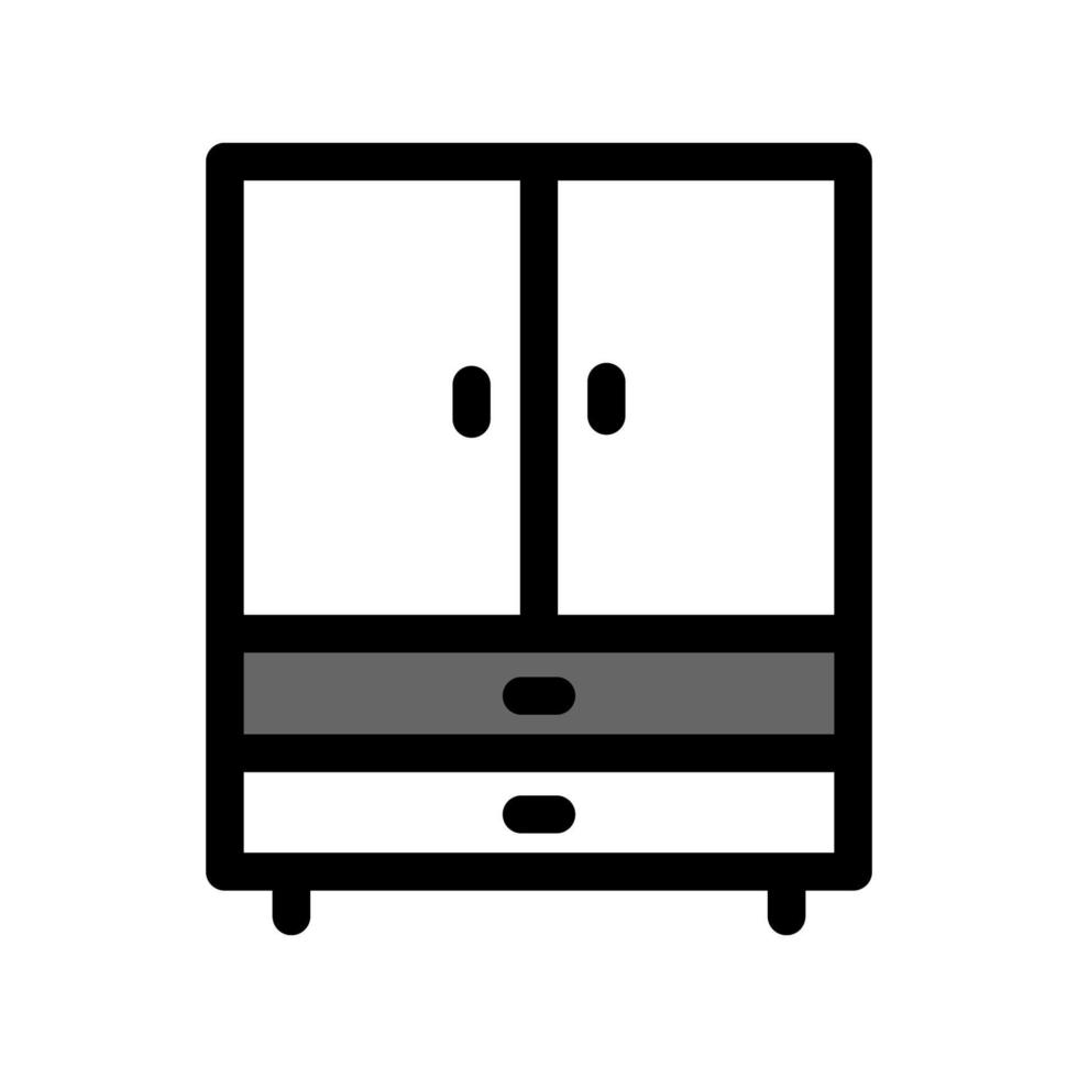 Illustration Vector Graphic of Cabinet Icon Design