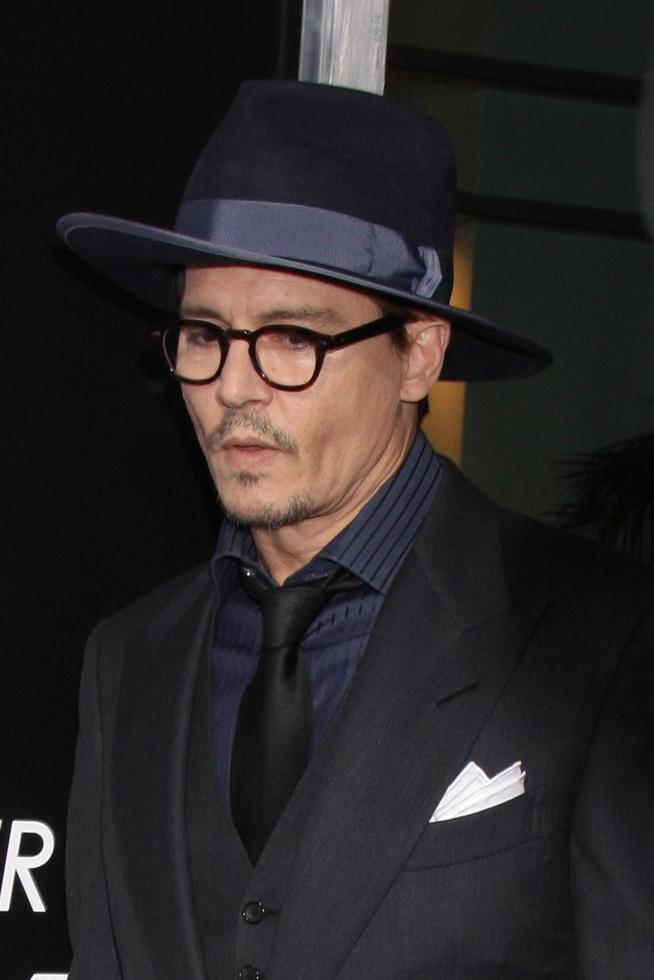 LOS ANGELES, FEB 12 -  Johnny Depp at the 3 Days to Kill LA Premiere at ArcLight Hollywood Theaters on February 12, 2014 in Los Angeles, CA photo