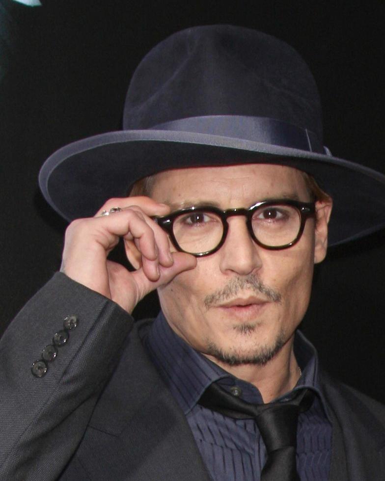 LOS ANGELES, FEB 12 -  Johnny Depp at the 3 Days to Kill LA Premiere at ArcLight Hollywood Theaters on February 12, 2014 in Los Angeles, CA photo
