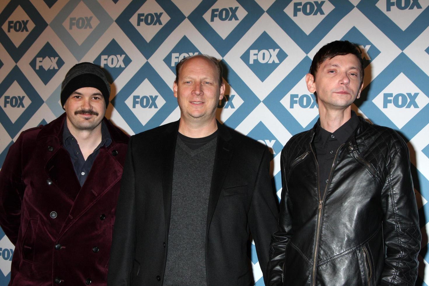 LOS ANGELES, JAN 13 -  Jim Jefferies, Dan Bakkedahl, DJ Qualls at the FOX TCA Winter 2014 Party at Langham Huntington Hotel on January 13, 2014 in Pasadena, CA photo