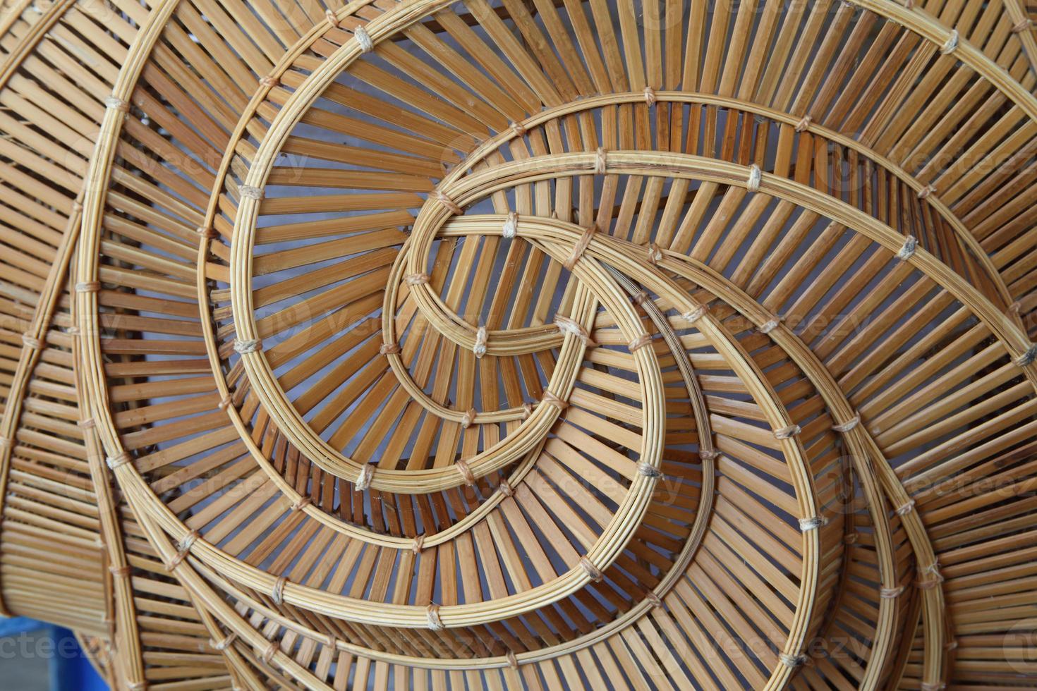 patrón de textura de bambú foto