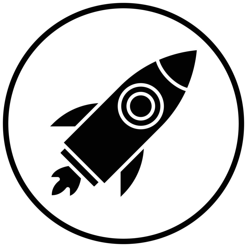 Space Booster Icon Style vector