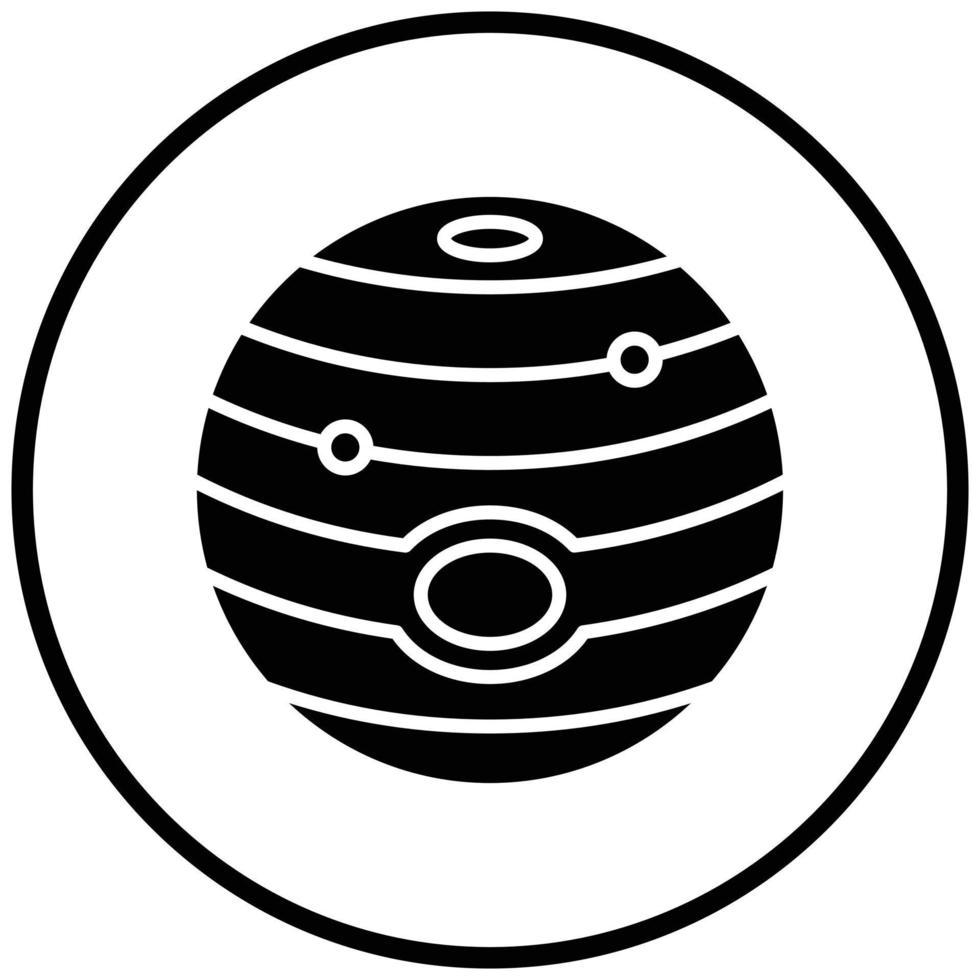 Jupiter Icon Style vector