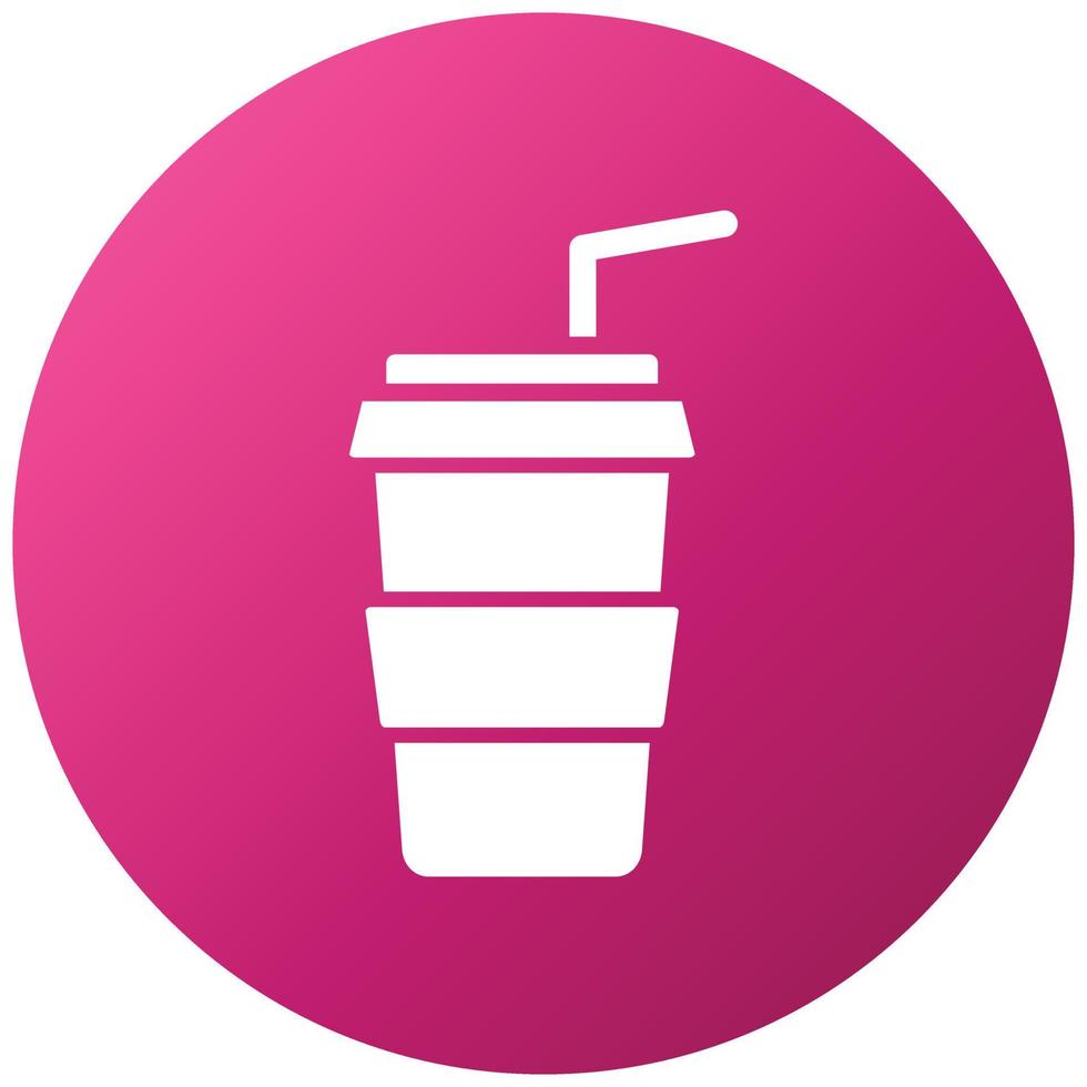 Coffee Takeaway Icon Style vector