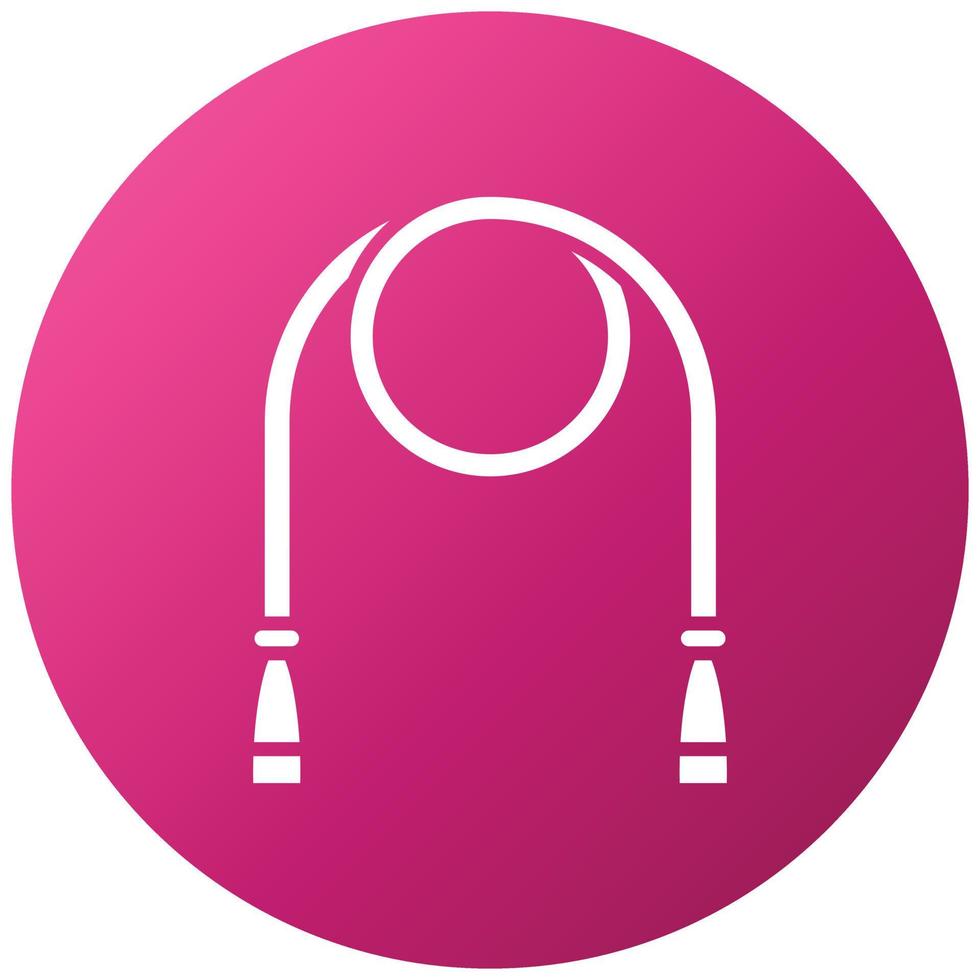 Skipping Rope Icon Style vector