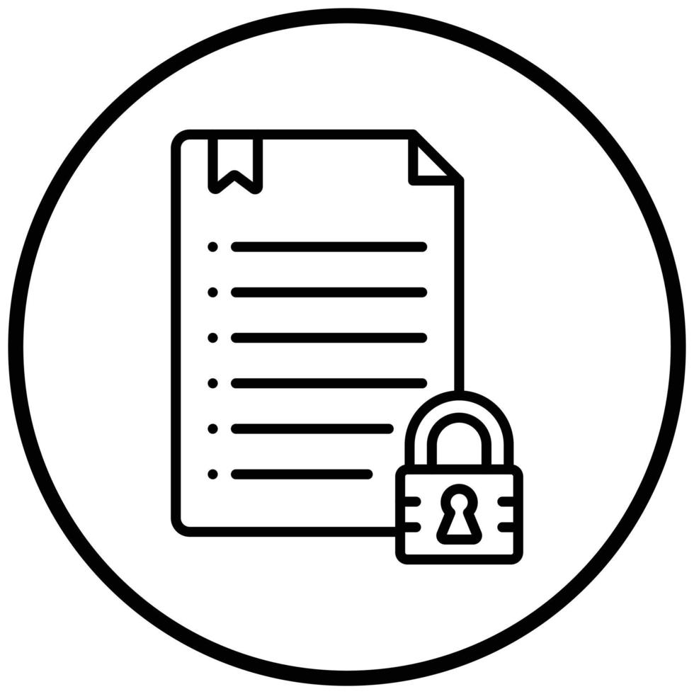 File Encryption Icon Style vector