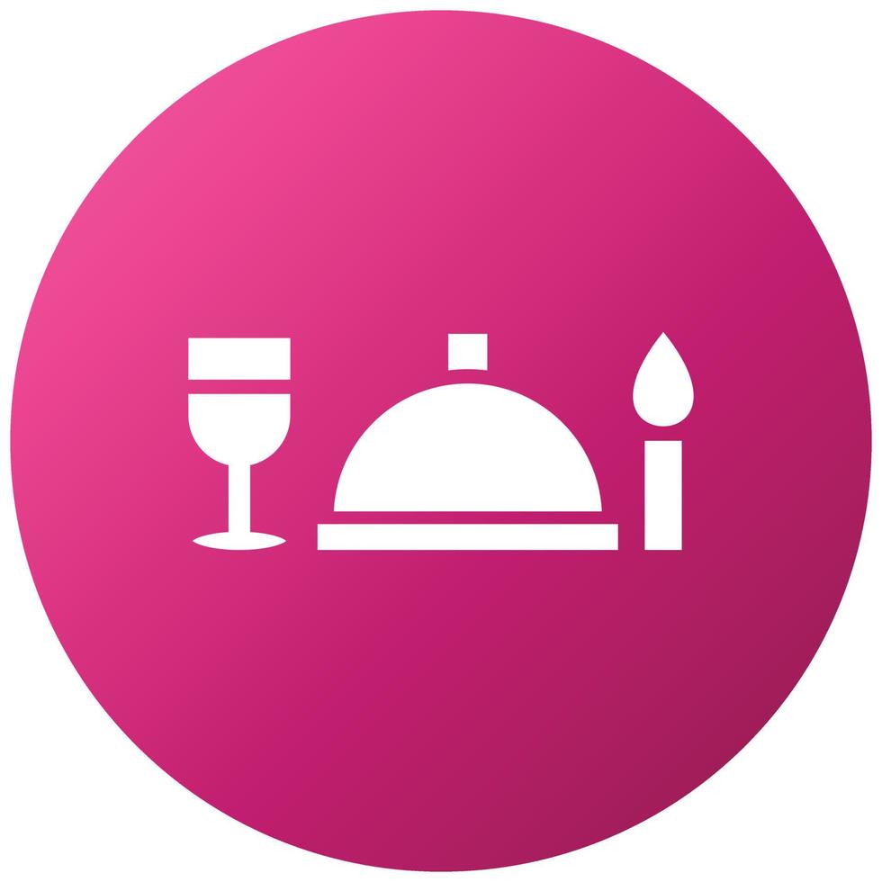 Dinner Icon Style vector