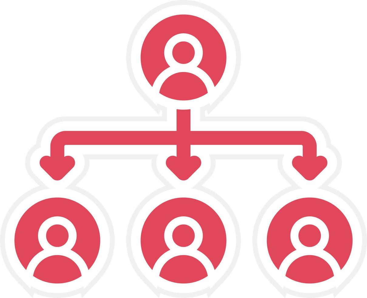 Delegate Icon Style vector