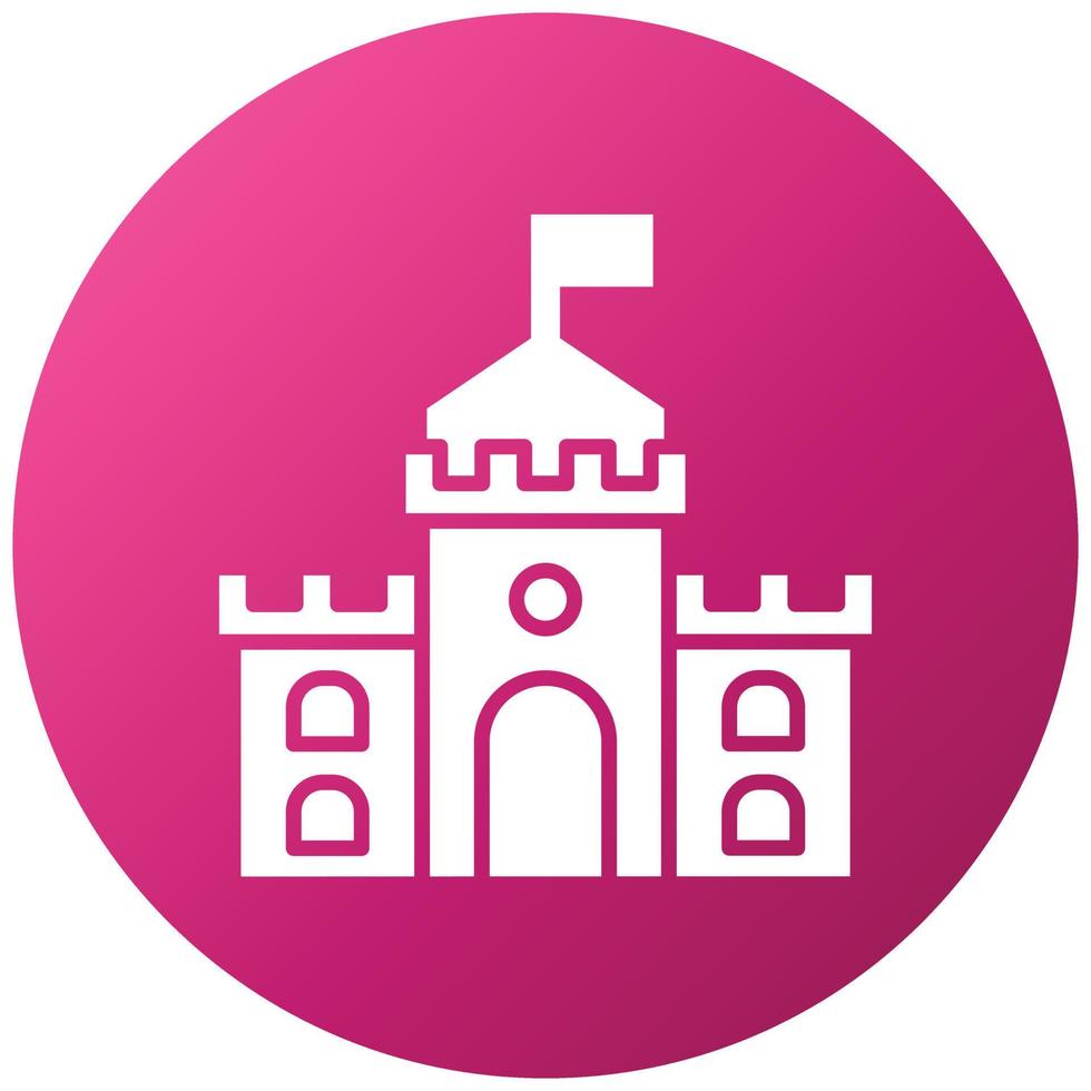 Castle Icon Style vector