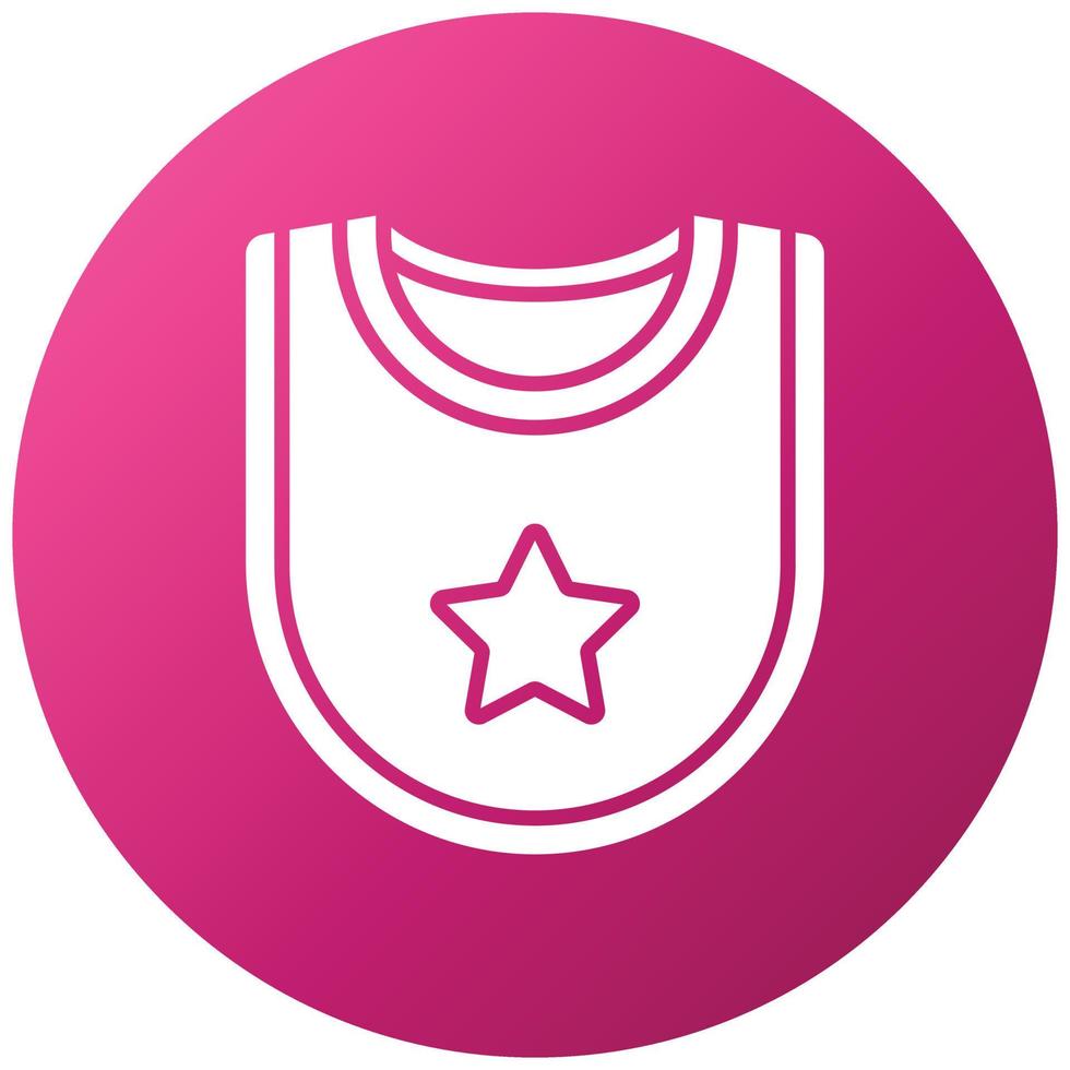 Bib Icon Style vector