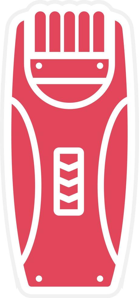 Hair Clipper Icon Style vector