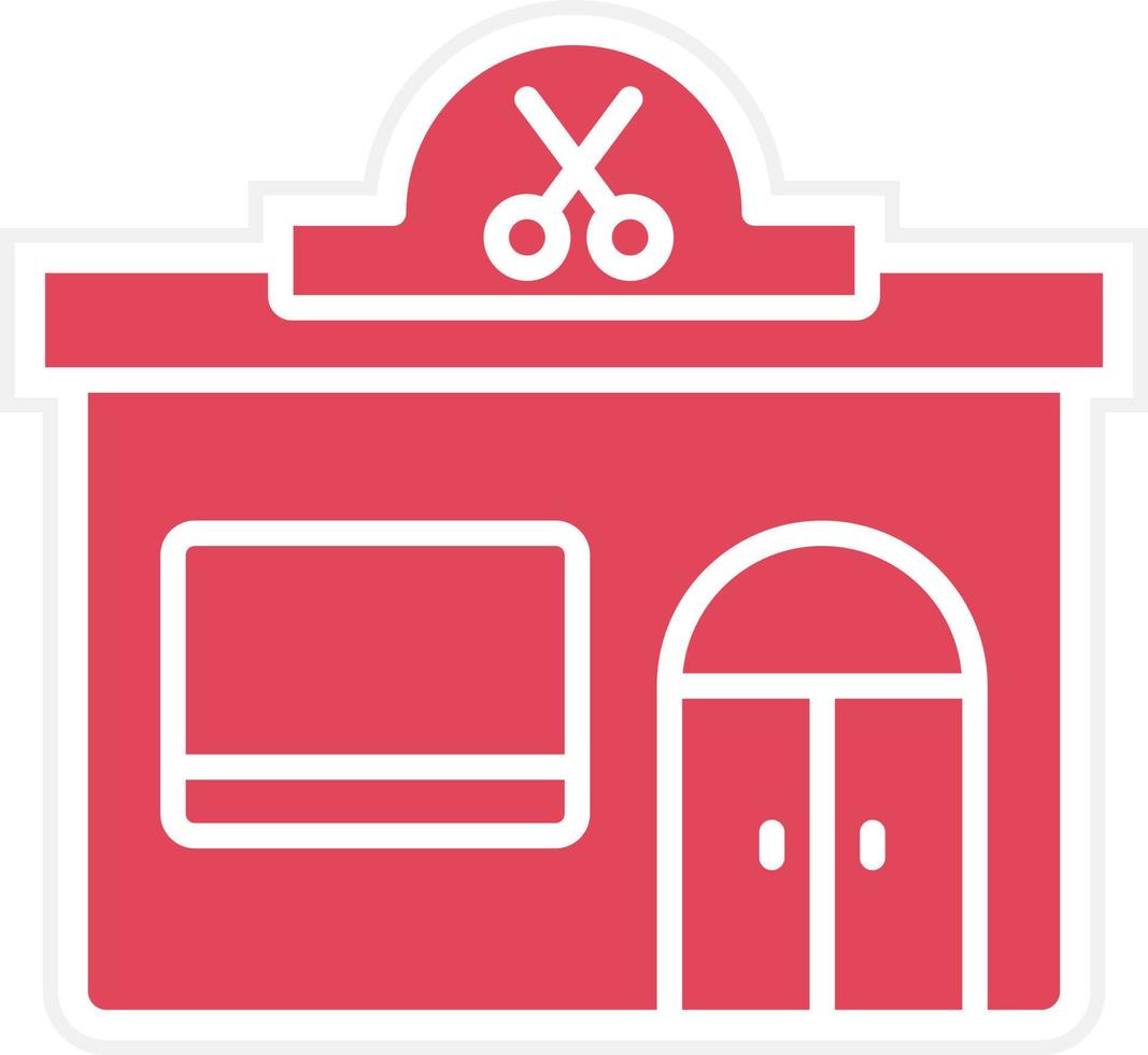 Barber Shop Icon Style vector