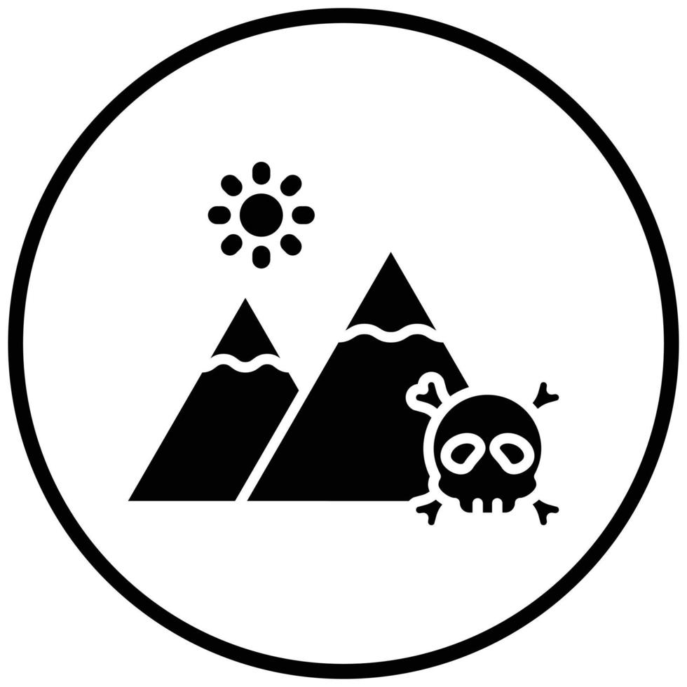 Skull Island Icon Style vector