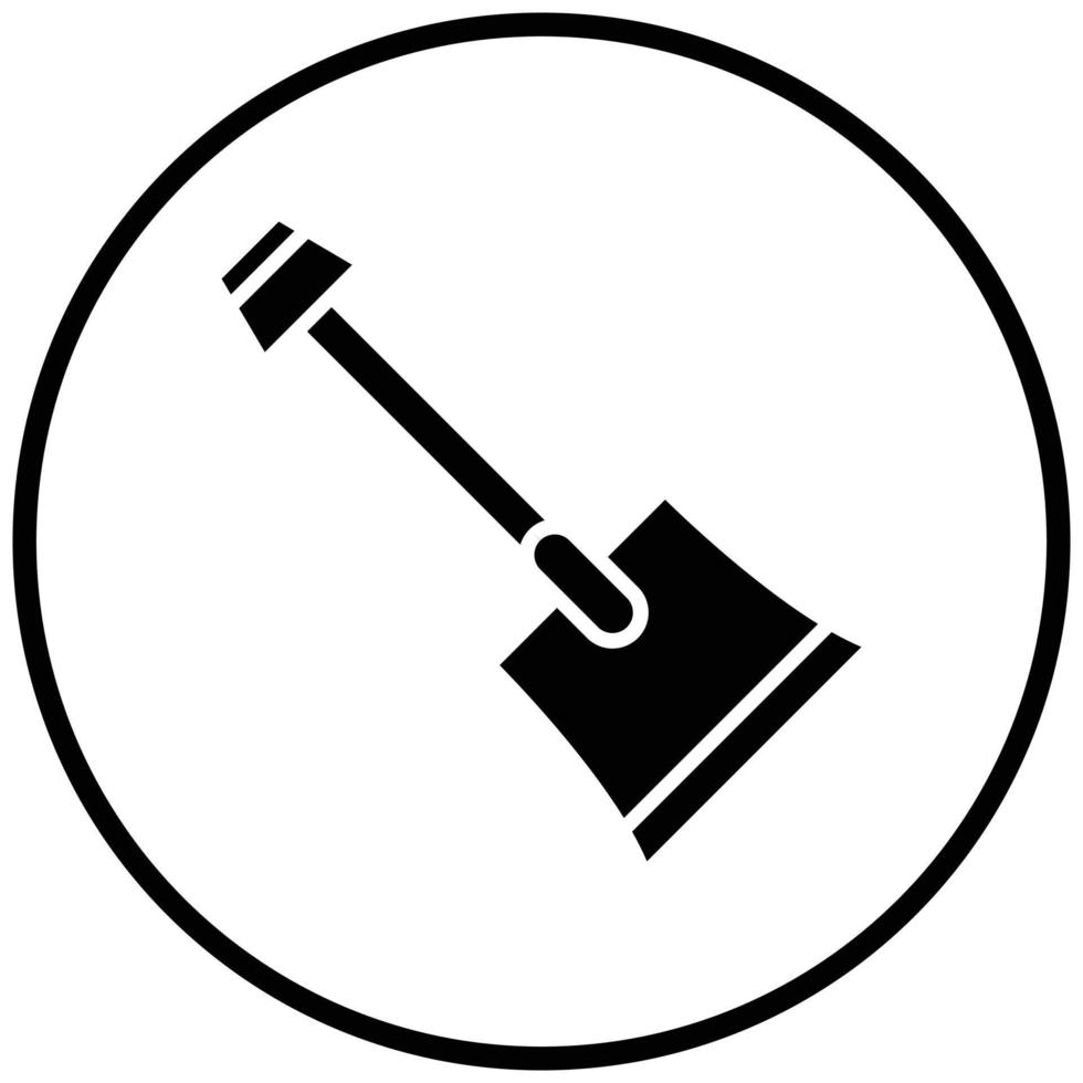 Shovel Icon Style vector