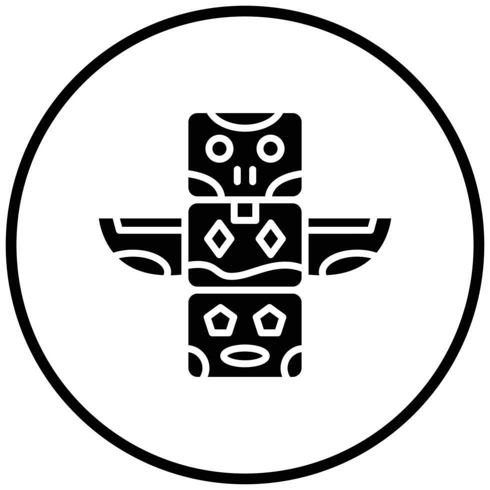Totem Icon Style vector