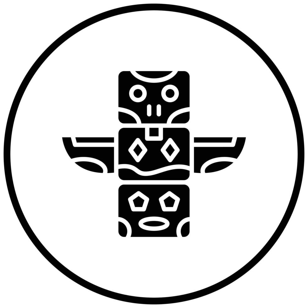 Totem Icon Style vector