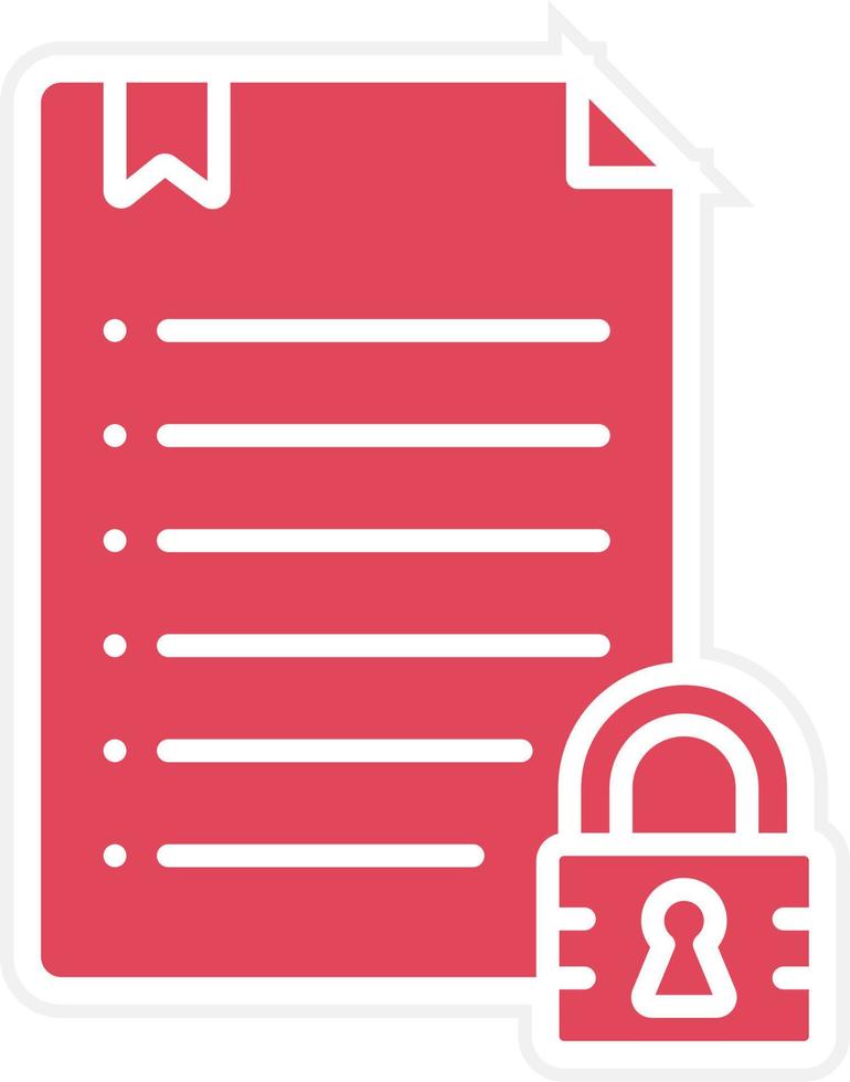 File Encryption Icon Style vector