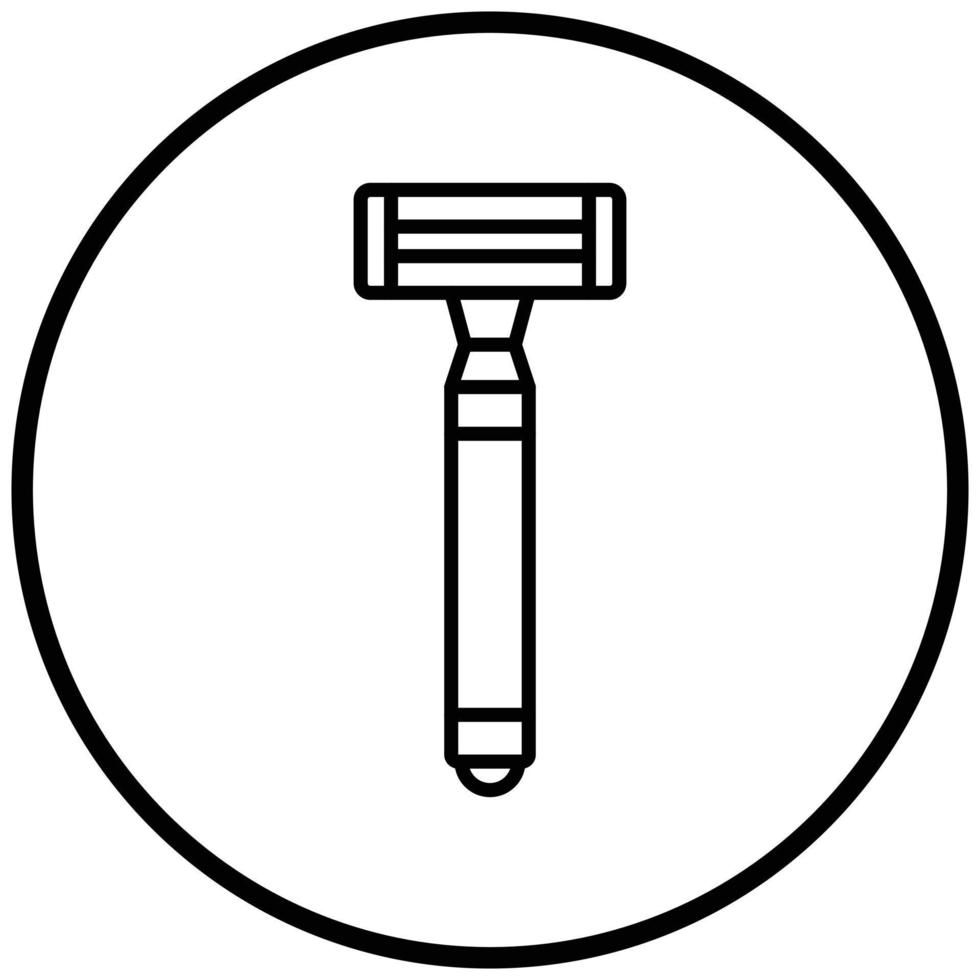 Razor Icon Style vector