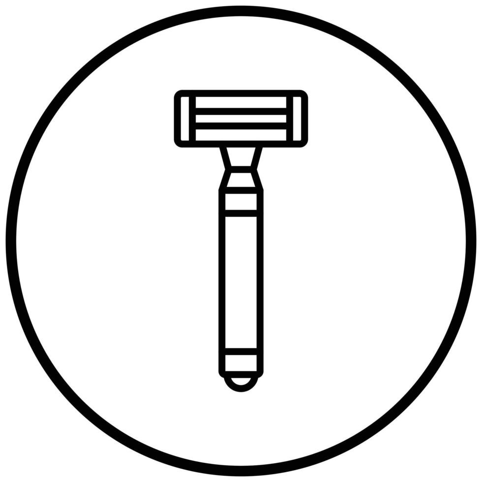 Razor Icon Style vector