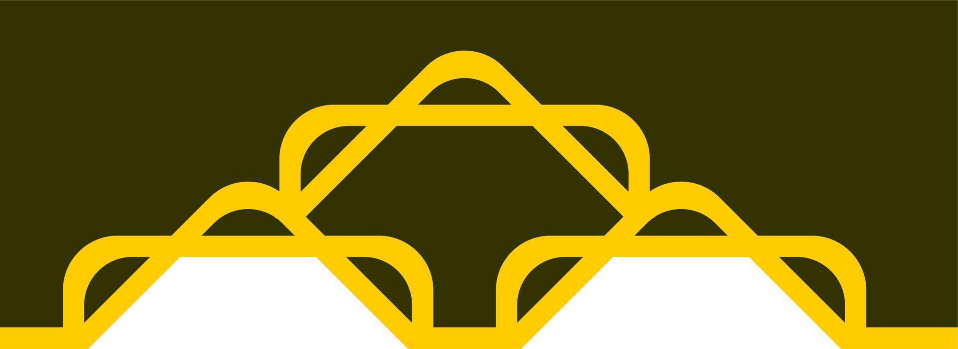 islamic border collection vector