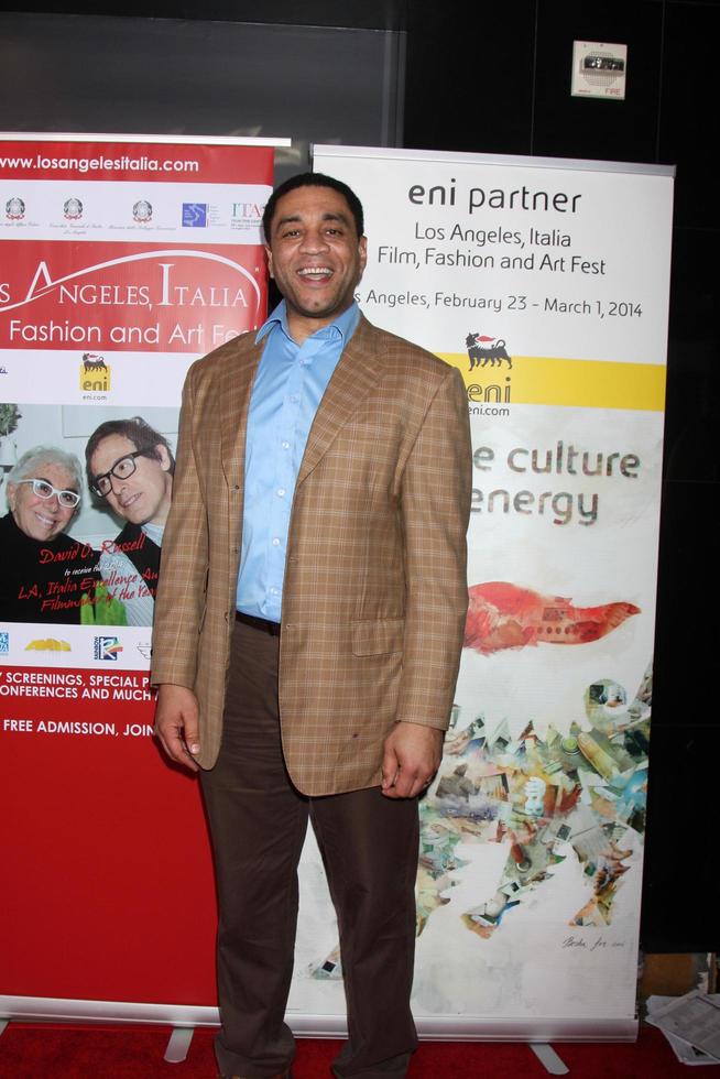 LOS ANGELES, FEB 23 -  Harry Lennix at the LA Italia Opening Night at TCL Chinese 6 Theaters on February 23, 2014 in Los Angeles, CA photo