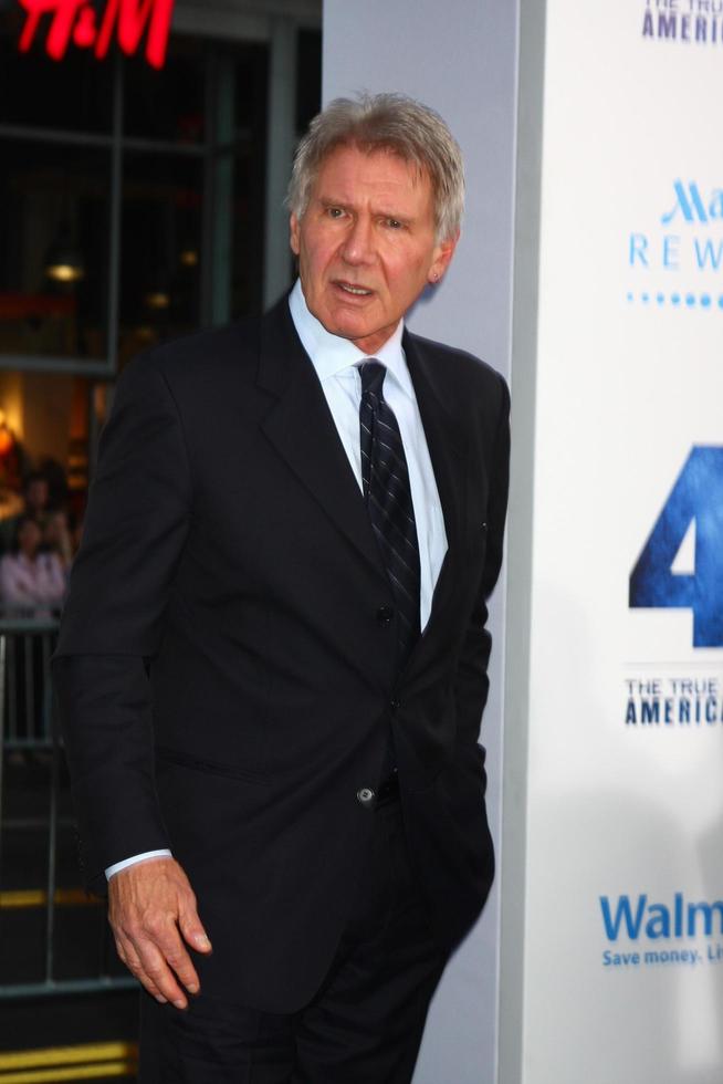 LOS ANGELES, APR 9 -  Harrison Ford arrives at the 42 Premiere at the Chinese Theater on April 9, 2013 in Los Angeles, CA photo