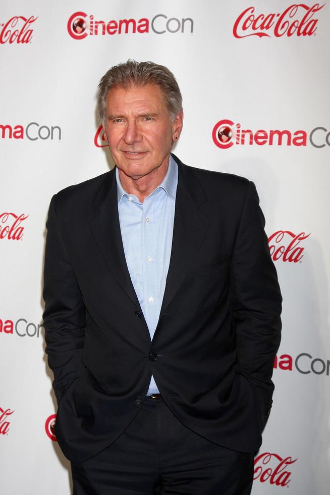 LAS VEGAS, APR 18 -  Harrison Ford in the CinemaCon Big Scrren Achievement Awards press room at the Caesars Palace on April 18, 2013 in Las Vegas, NV photo