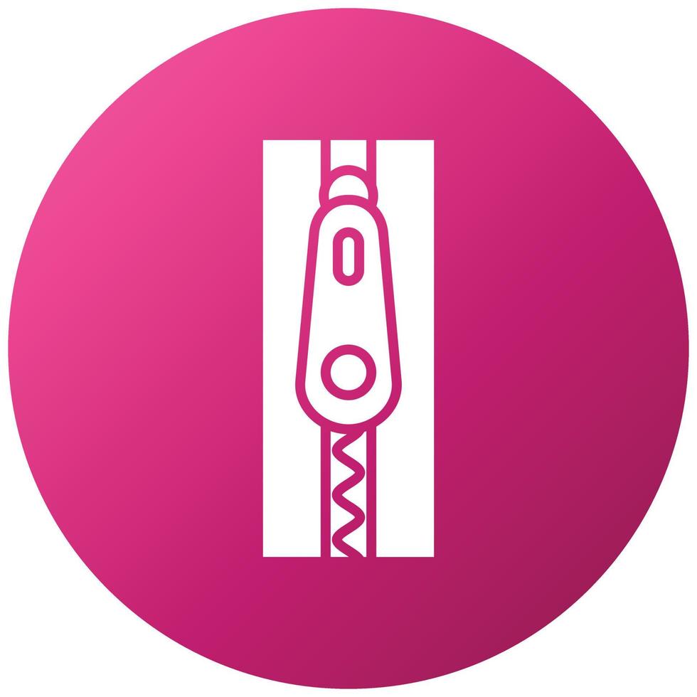 Zipper Icon Style vector