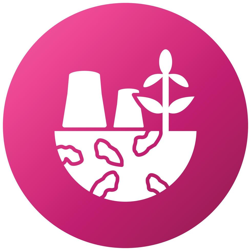 Clean Environment Icon Style vector